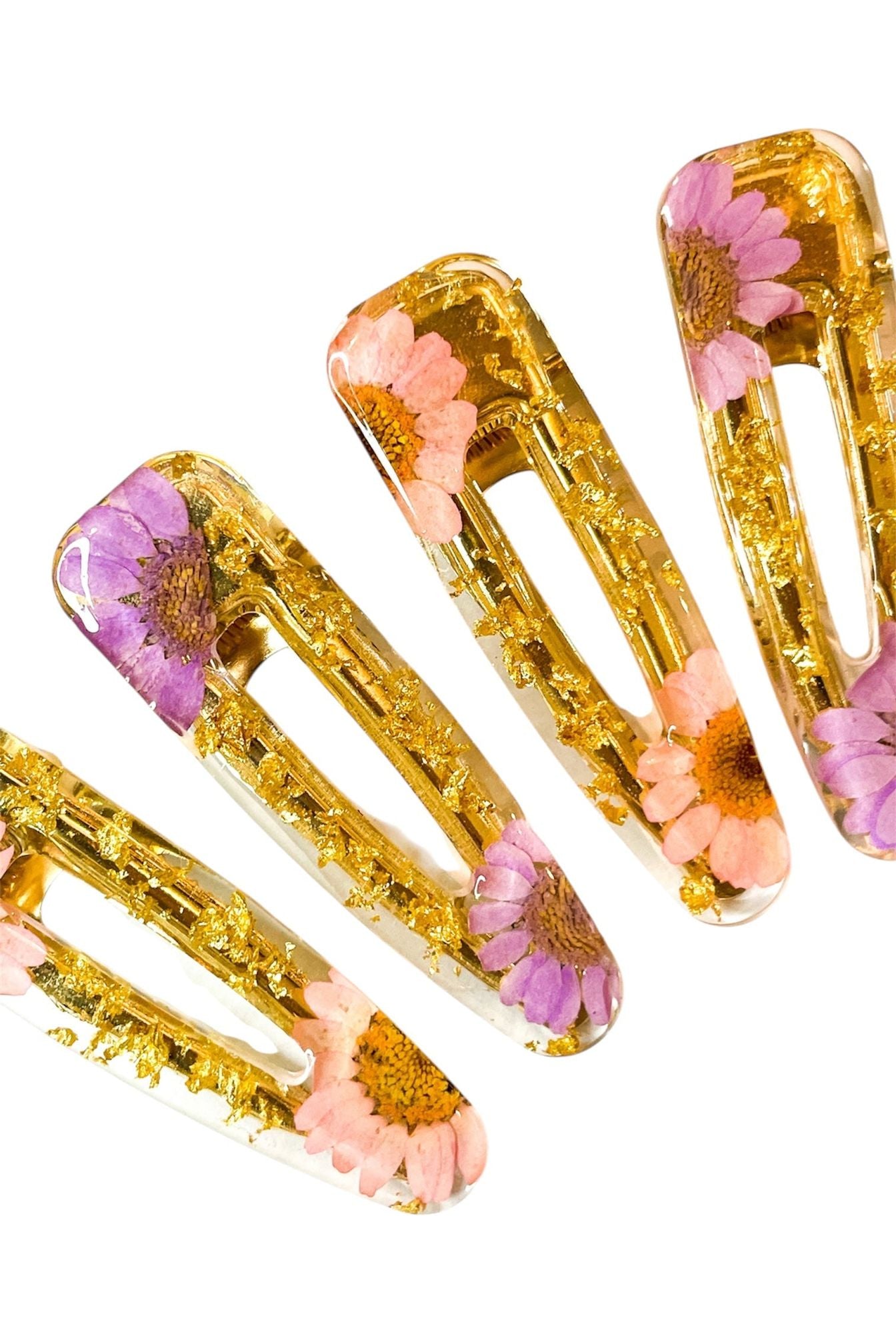 Handmade Resin Hair Clips