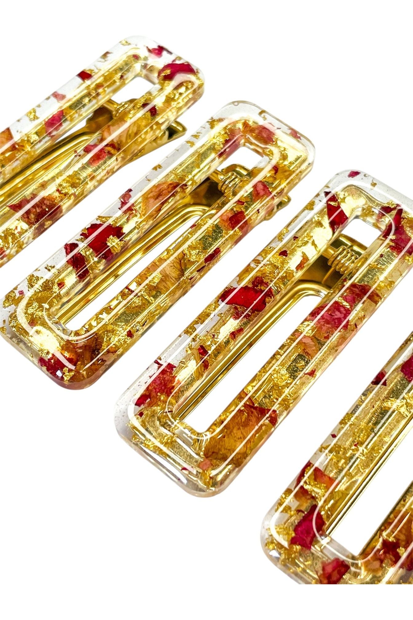 Handmade Resin Hair Clips