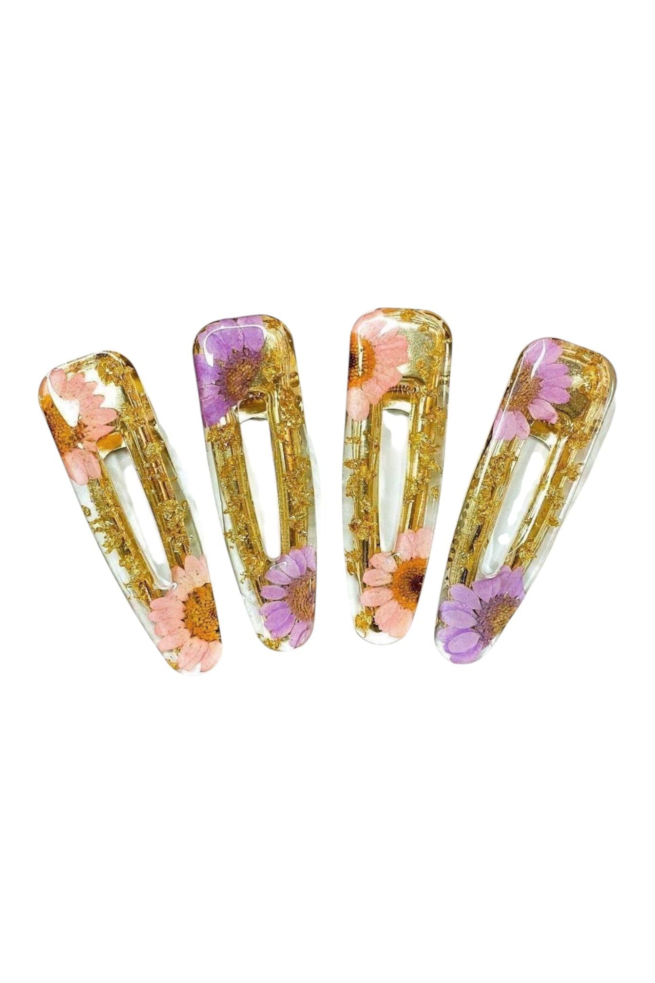 Handmade Resin Hair Clips