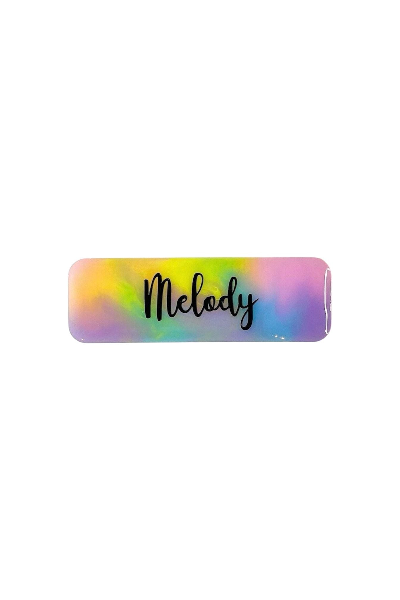 Rainbow Name Badge
