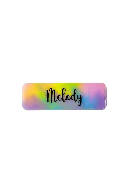 Rainbow Name Badge