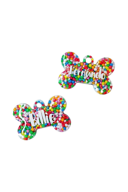 Freckle Filled Dog Tags