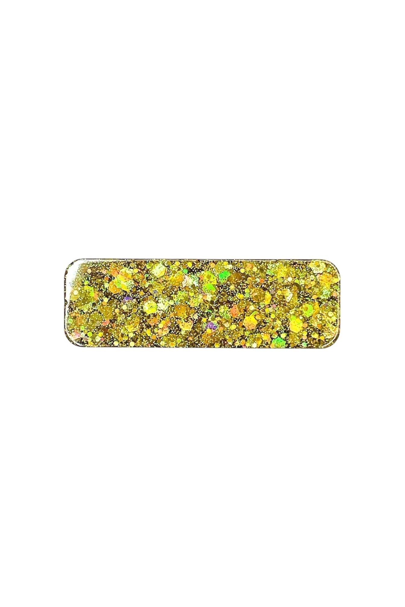 Gold Glitter Name Badges