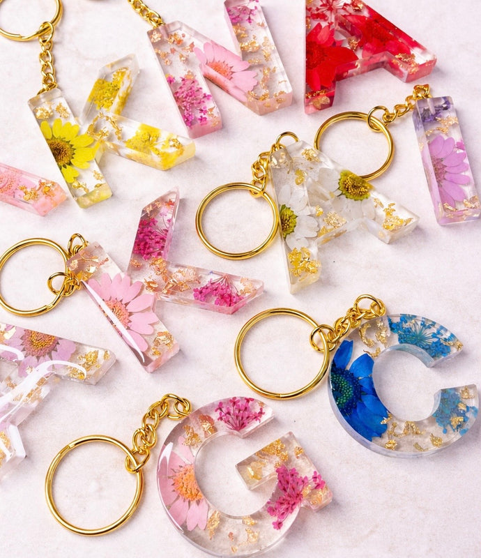Floral Keychains