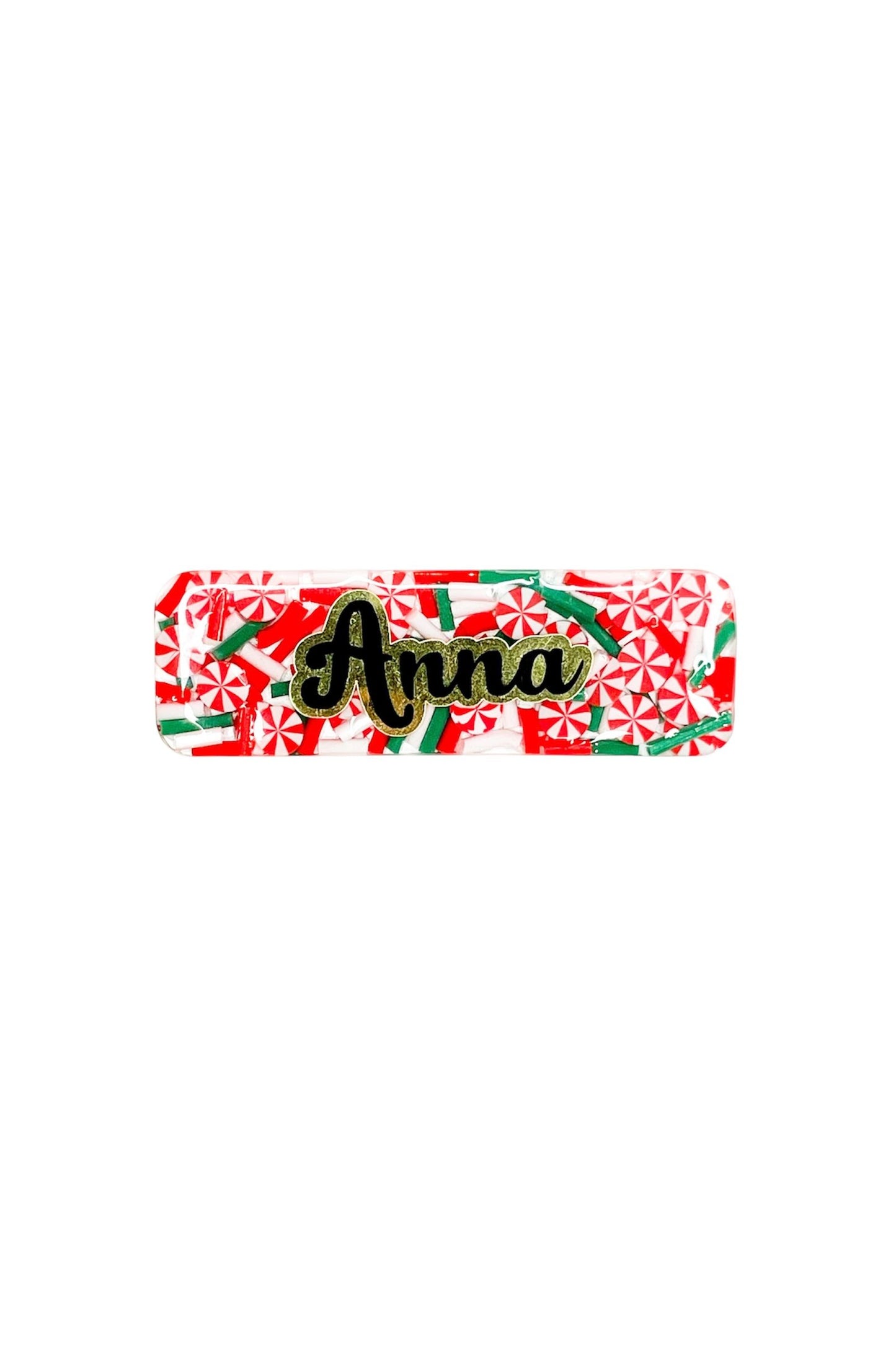 Candy Cane Name Badge!