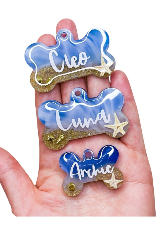 Beach Themed Dog Tags!