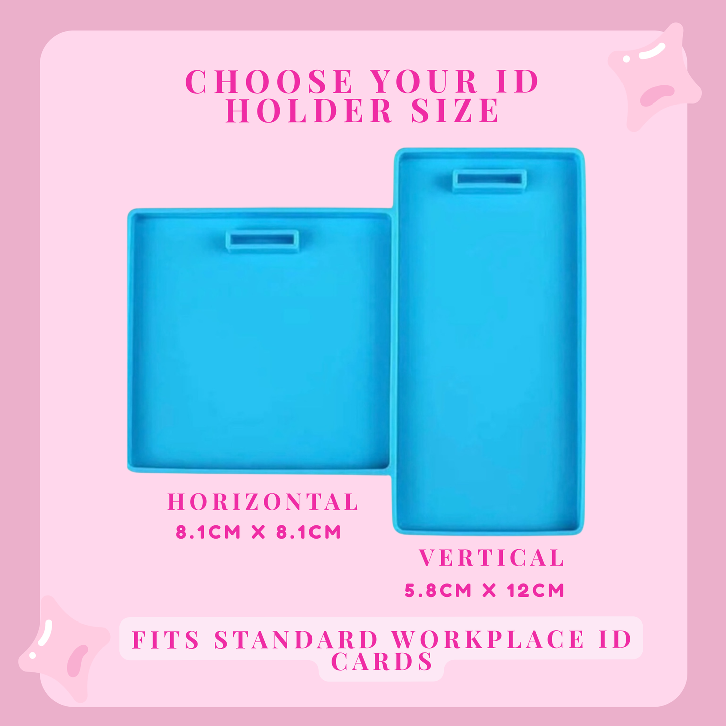 Yellow Glitter Resin Badge Reel