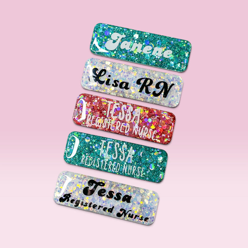Resin Name Badges