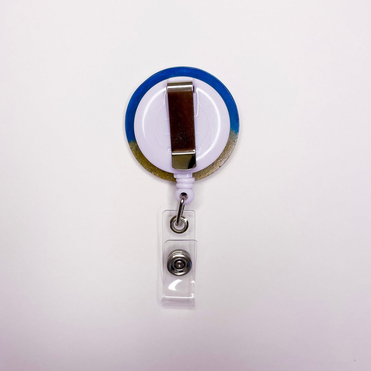 Retractable Beach Themed Badge Reel