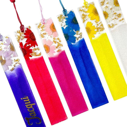 Custom resin bookmark gift for teacher or book lover