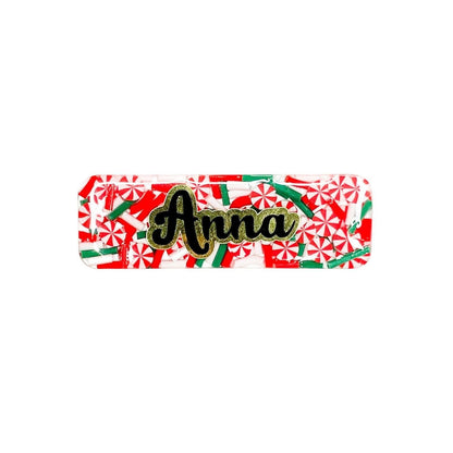 Candy Cane Name Badge!