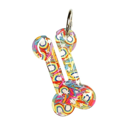Rainbow Filled Waste Bag Holder